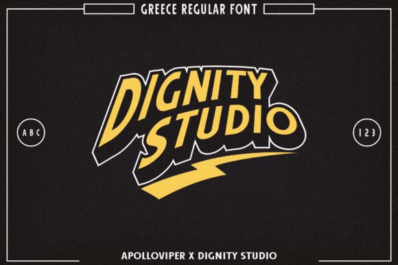 Greece Font - Preview 1