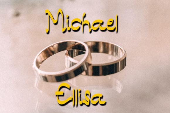 Hello Liukhtin Font PNG with transparent background - Preview 2