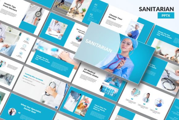 Preview of Medical - Health Powerpoint Template