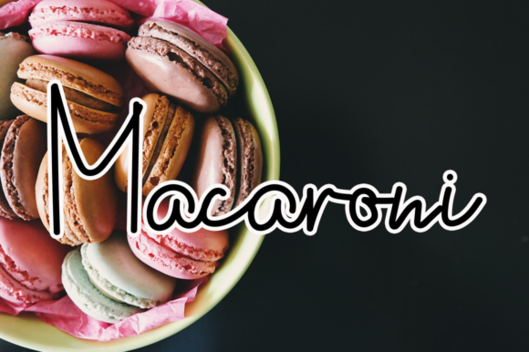 Pretty Lollitta Font PNG with transparent background - Preview 3
