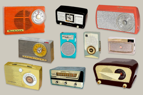 ANCIENNE RADIO. TRANSISTOR Radio Vef 204 Am 10. Cod$*295 EUR 59,54