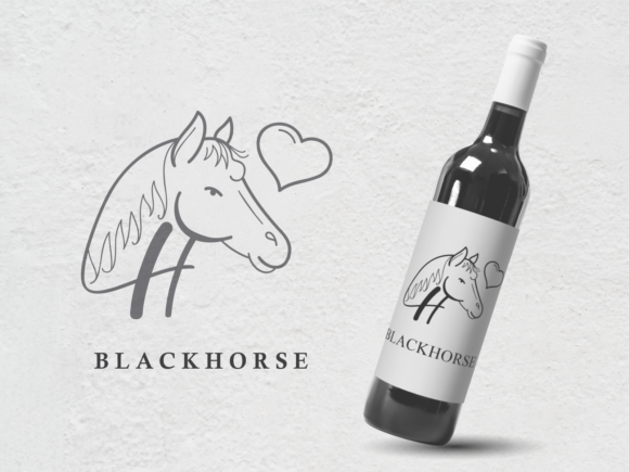 A Pair of Horses in Love Font - Preview 4