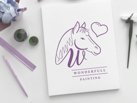 A Pair of Horses in Love Font - Preview 5