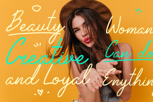 Alexandra Magnolia Font - Preview 2