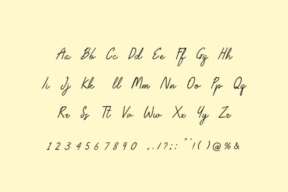 Alexandra Magnolia Font - Preview 3
