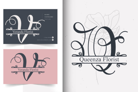 Alice Monogram Font - Preview 2