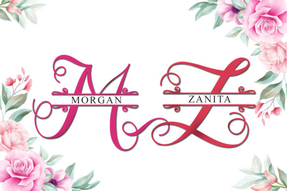 Alice Monogram Font - Preview 3