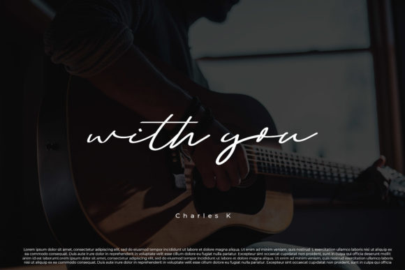 Amostne Font PNG with transparent background - Preview 1