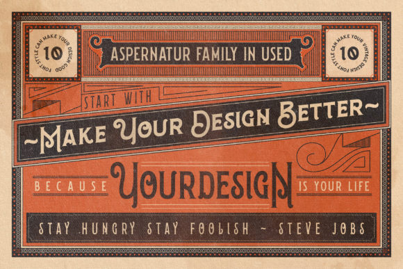 Aspernatur Font - Preview 1