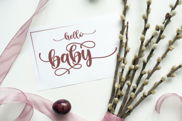 Ayalisse Font PNG with transparent background - Preview 4