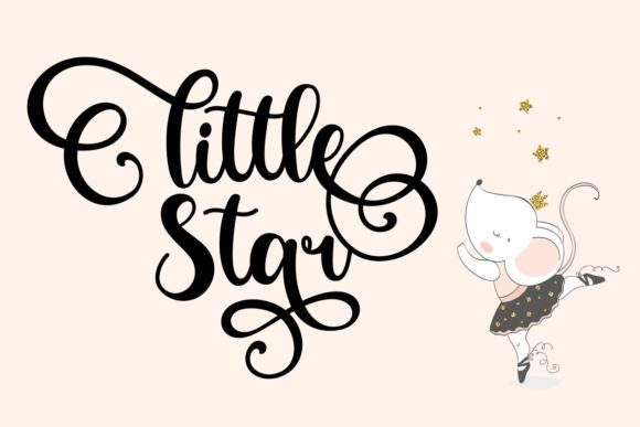 Balerina Font - Preview 1