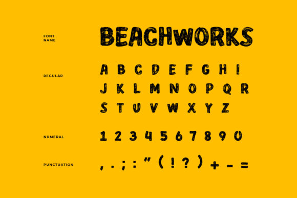 Beachworks Font - Preview 3
