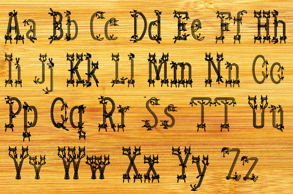 Beauty Bamboo Font - Preview 1