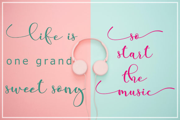 Being Human Font - Preview 5