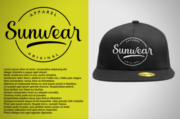 Brilliance Font - Preview 3
