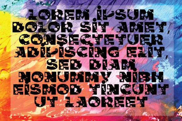 Brush Shake off Font - Preview 5