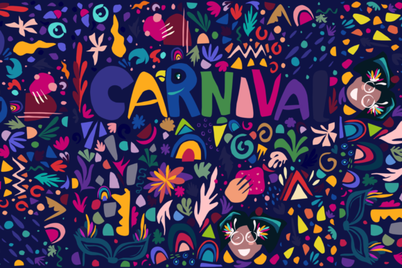 Carnival: Abstract Graphic by ArtstudioByKhushbu · Creative Fabrica