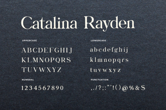 Catalina Rayden Font - Preview 3