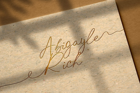 Chic Budapest Font PNG with transparent background - Preview 4