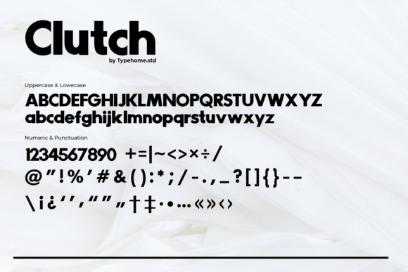 Clutch Font - Preview 1