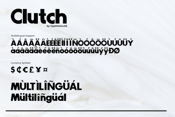 Clutch Font - Preview 2