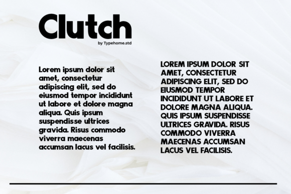 Clutch Font - Preview 4