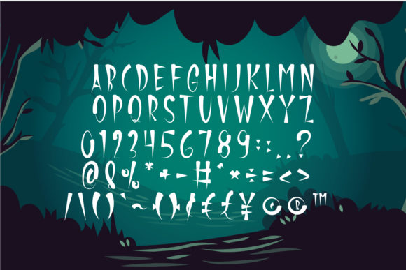 Dark Night Font - Preview 4