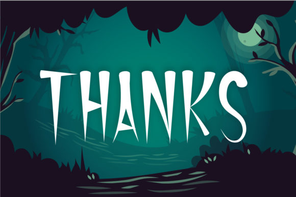 Dark Night Font - Preview 5