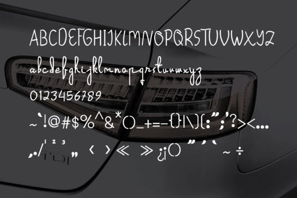 Deliver Font - Preview 2