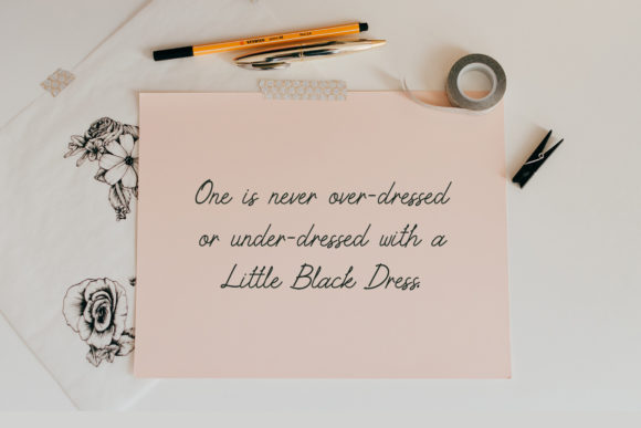 Drepton Olina Font - Preview 4