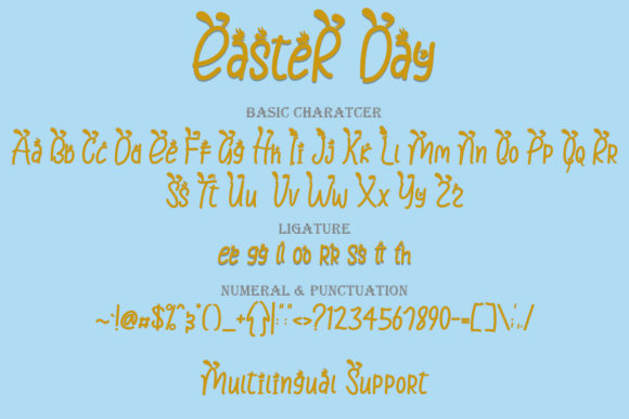 Easter Day Font - Preview 6