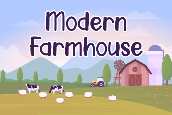 Farmhouse Designer Font - Preview 2