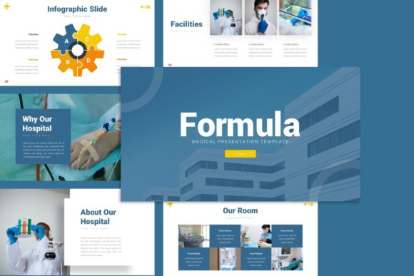 Preview of Formula Medical Presentation Template