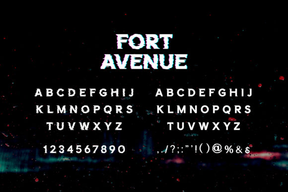 Fort Avenue Font - Preview 3