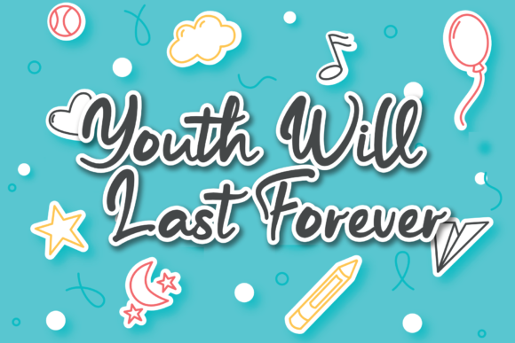 Friendly Rabbit Font PNG with transparent background - Preview 3