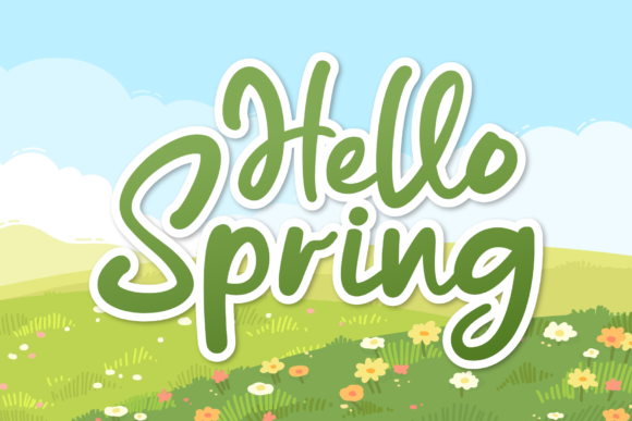 Friendly Rabbit Font PNG with transparent background - Preview 5