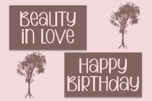 Great Loves Font PNG with transparent background - Preview 3