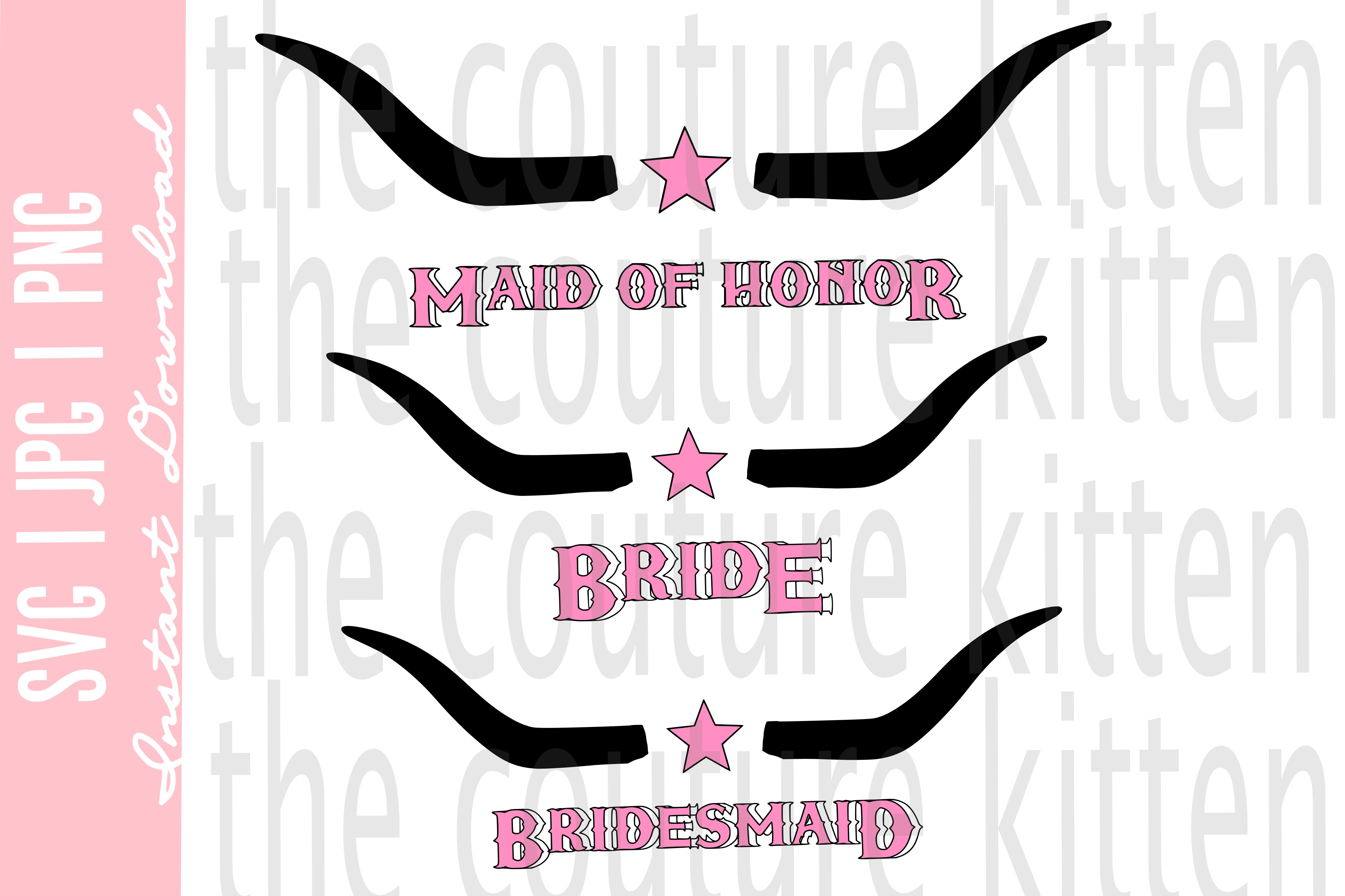 Long Horn Lone Star Bachelorette Bride