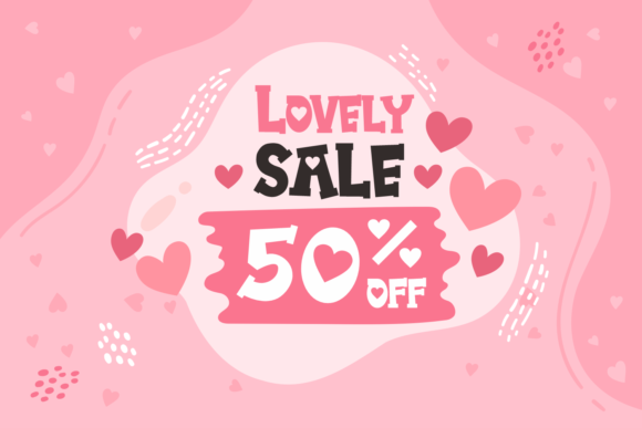 Meow in Love Font PNG with transparent background - Preview 3