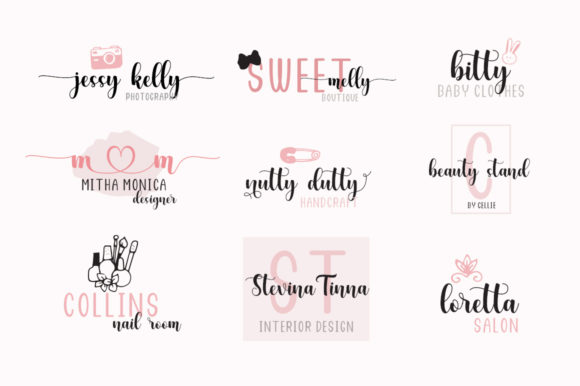 Mom Grow Loves Font PNG with transparent background - Preview 2