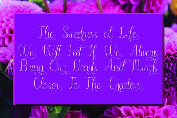Nabilla Kalya Font PNG with transparent background - Preview 1