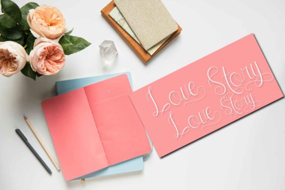Nabilla Kalya Font PNG with transparent background - Preview 5