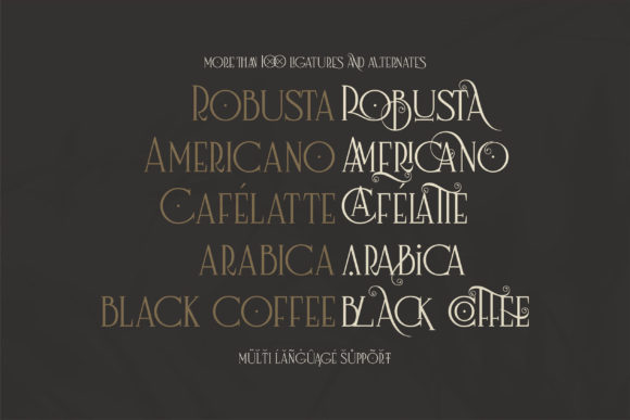 Nagara Font PNG with transparent background - Preview 1