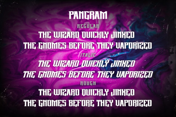Nostrum Font PNG with transparent background - Preview 3