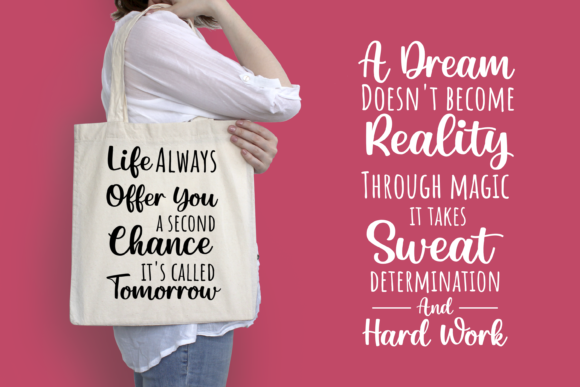 Peony Blush Font PNG with transparent background - Preview 1