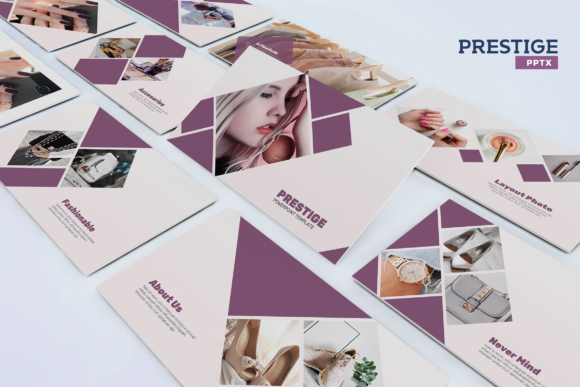 Preview of Prestige - Fashion Powerpoint Template fashion presentation template