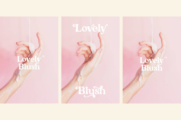 Red Honey Font PNG with transparent background - Preview 3