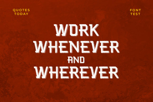 Ricky Brandon Font PNG with transparent background - Preview 1