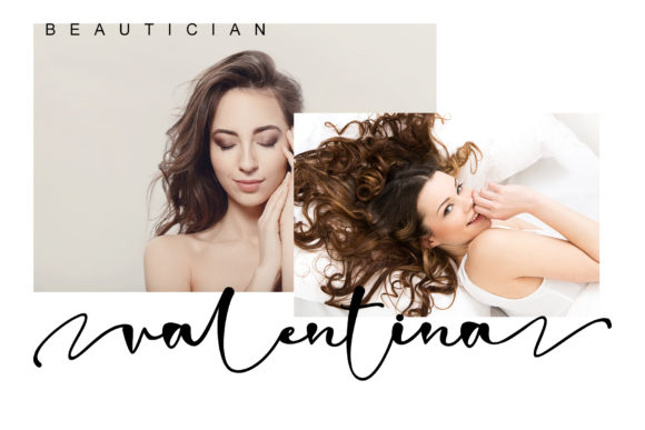 Romantic Blossom Font PNG with transparent background - Preview 2