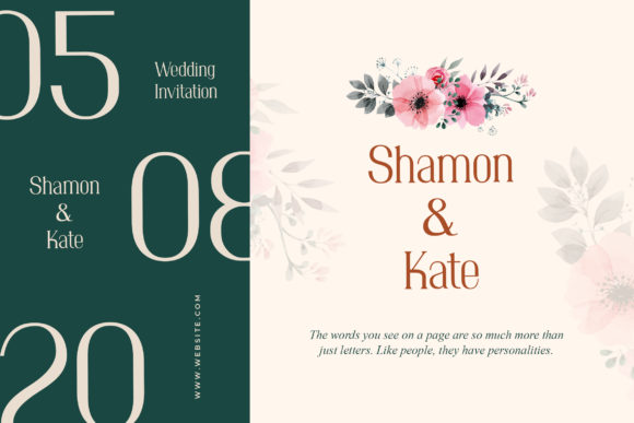 Saint Bordeaux Font PNG with transparent background - Preview 4